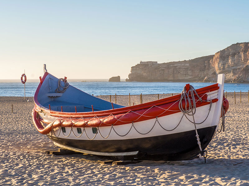 Traditional fishing portugal