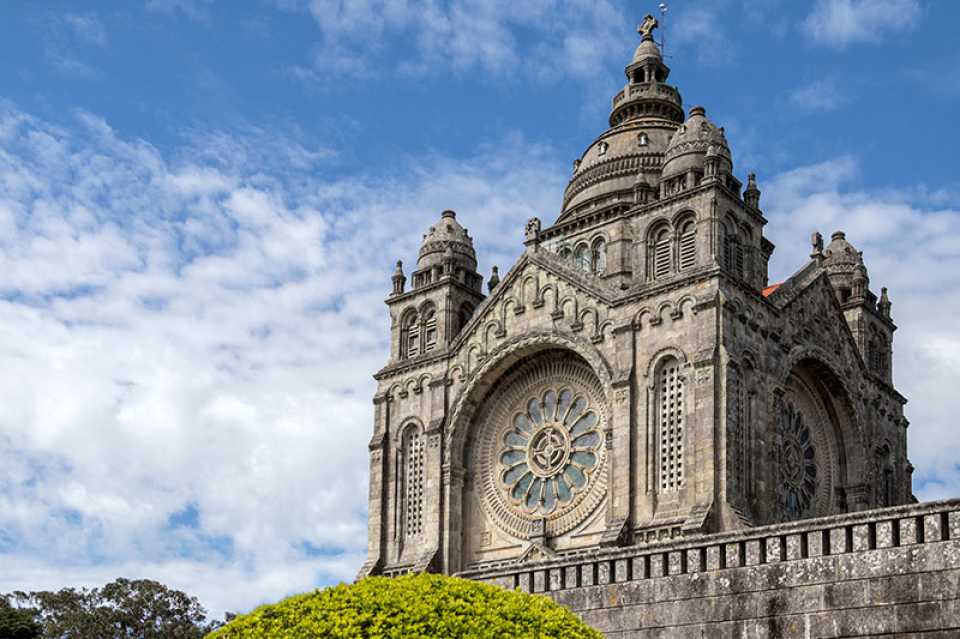 Le Sanctuaire de Santa Luzia à Viana do Castelo 