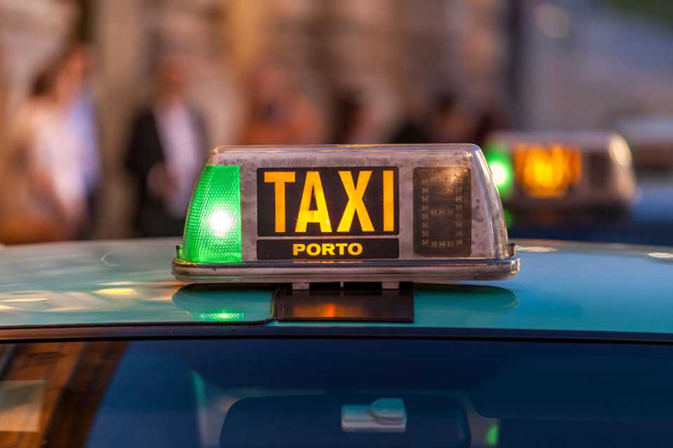 Taking a Taxi in Northern Portugal