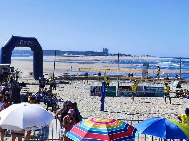 beach volley in esposende